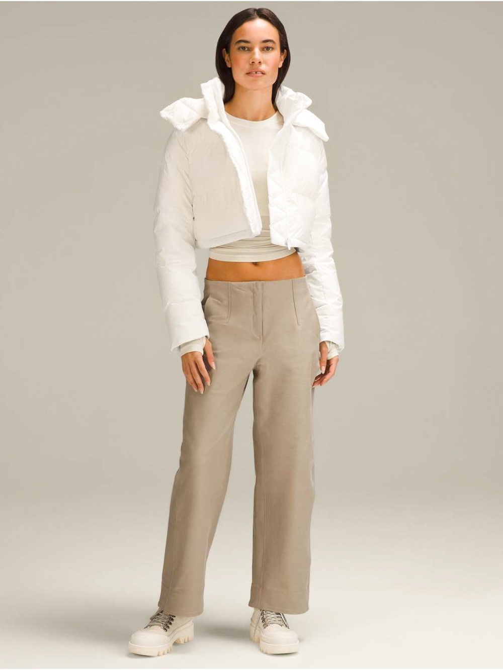 Lululemon Wunder Puff Super-Cropped Jacket size 8